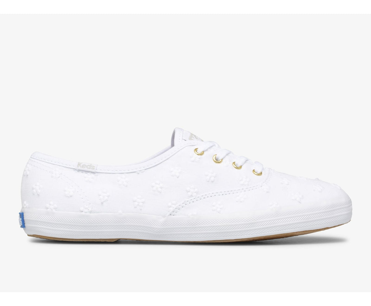 Women Champion Daisy Eyelet White - Keds