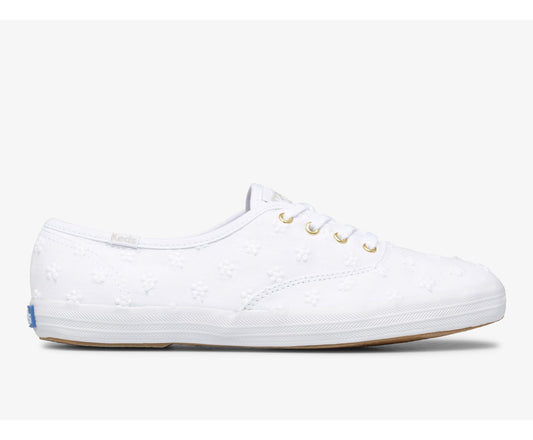 Women Champion Daisy Eyelet White - Keds