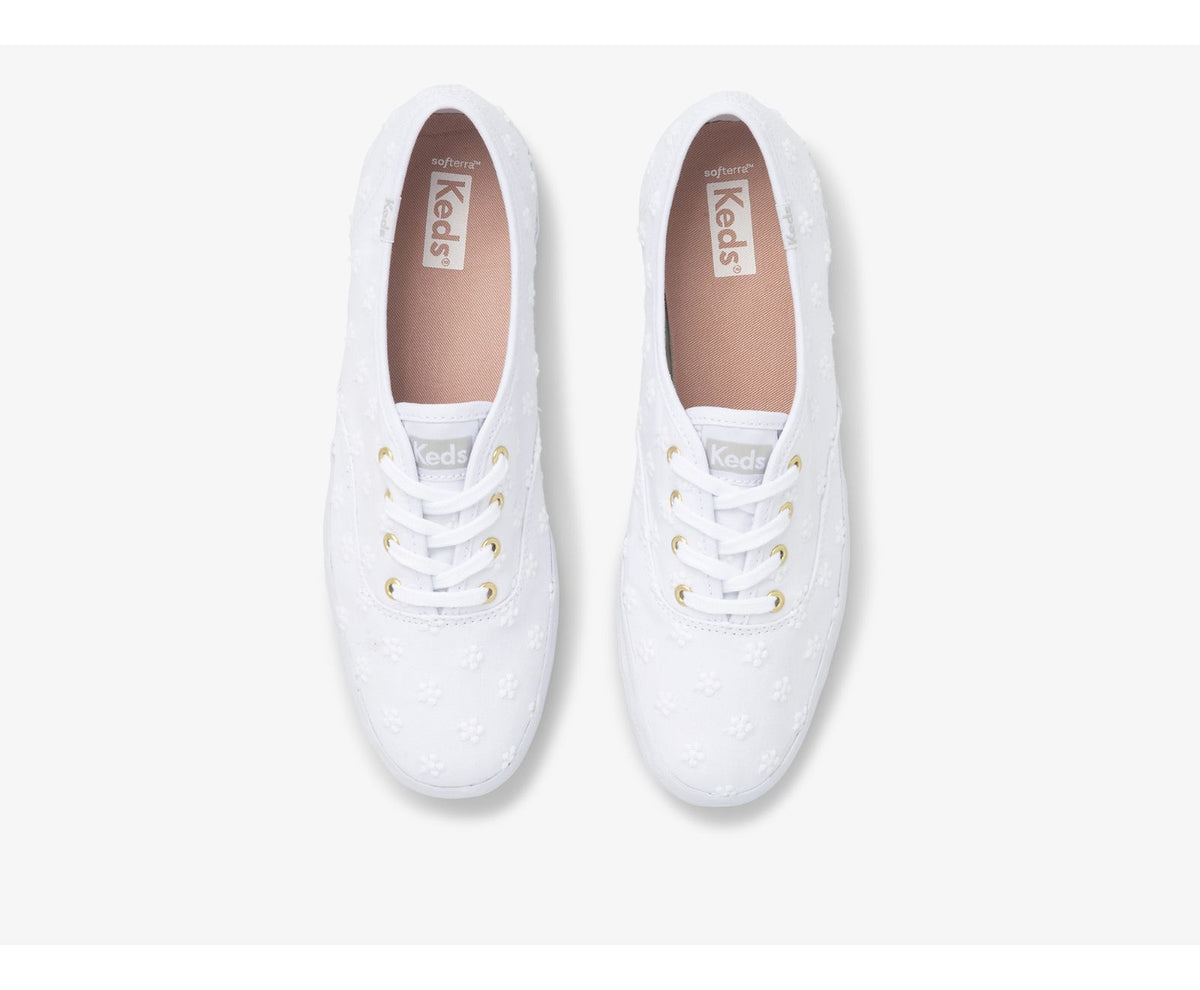 Women Champion Daisy Eyelet White - Keds