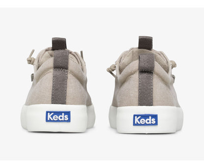 Women Kickback Canvas Washable Grey - Keds