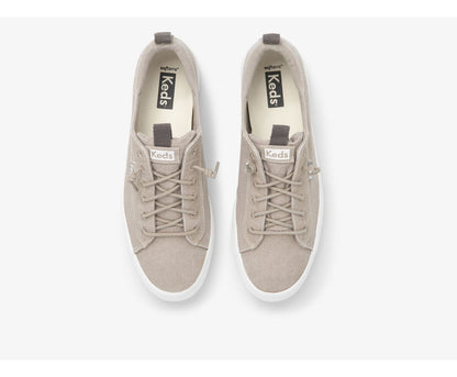 Women Kickback Canvas Washable Grey - Keds