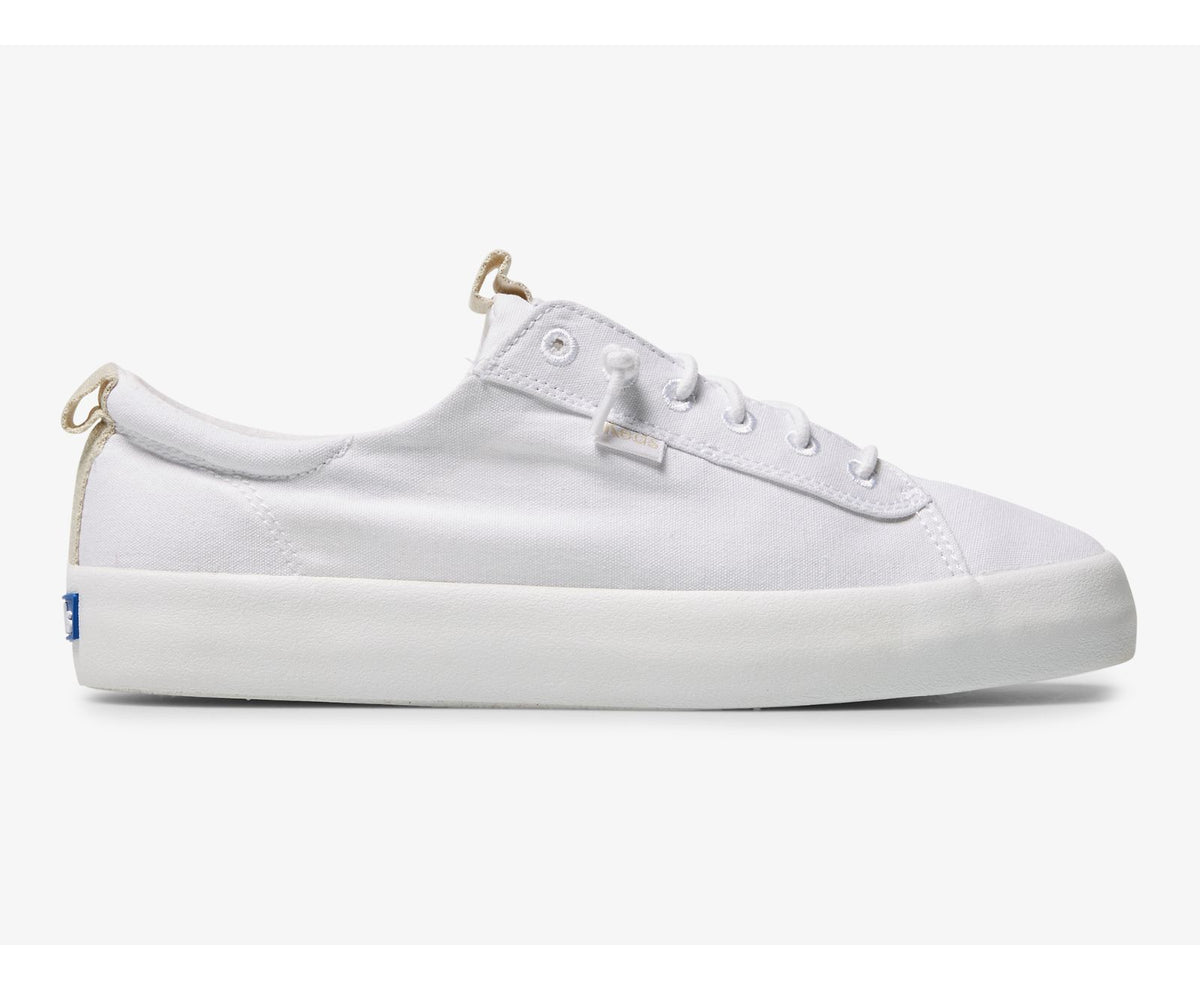 Women Kickback Canvas Washable White - Keds