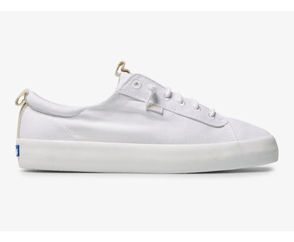 Women Kickback Canvas Washable White - Keds