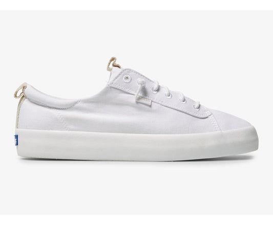 Women Kickback Canvas Washable White - Keds