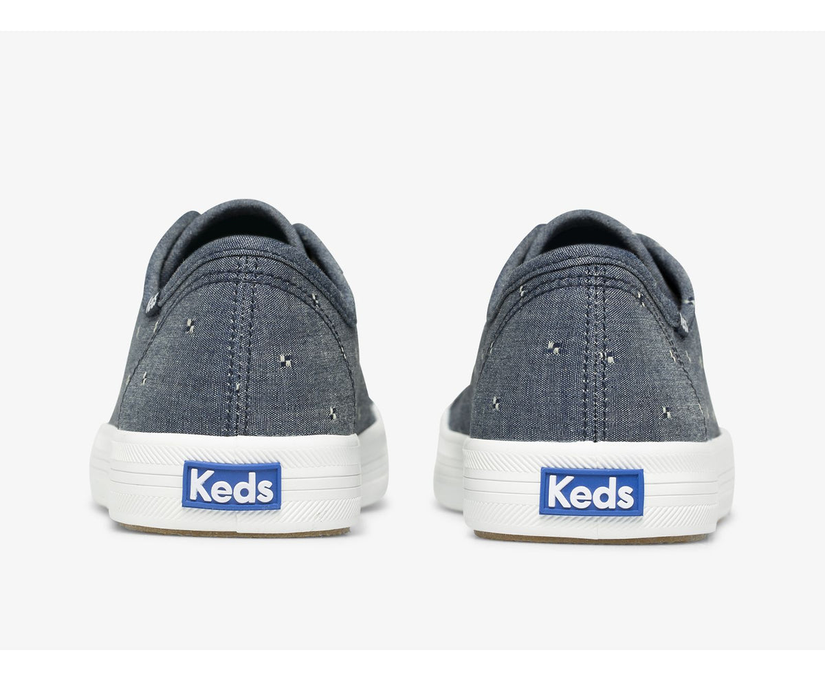 Women Kickstart Dobby Jacquard Navy - Keds