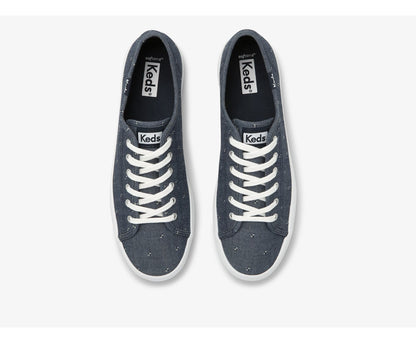 Women Kickstart Dobby Jacquard Navy - Keds