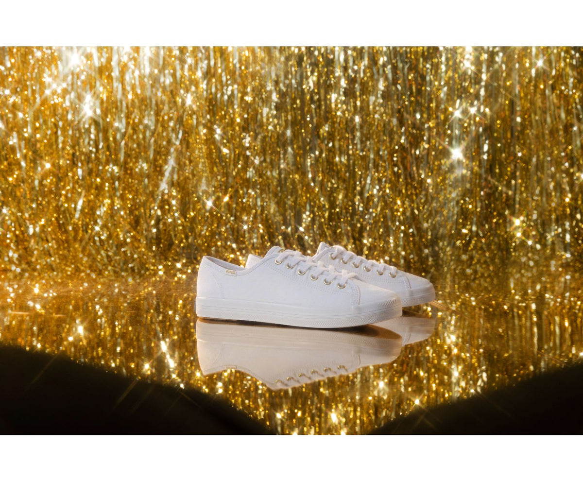 Women Kickstart Glow In The Dark White Glow - Keds
