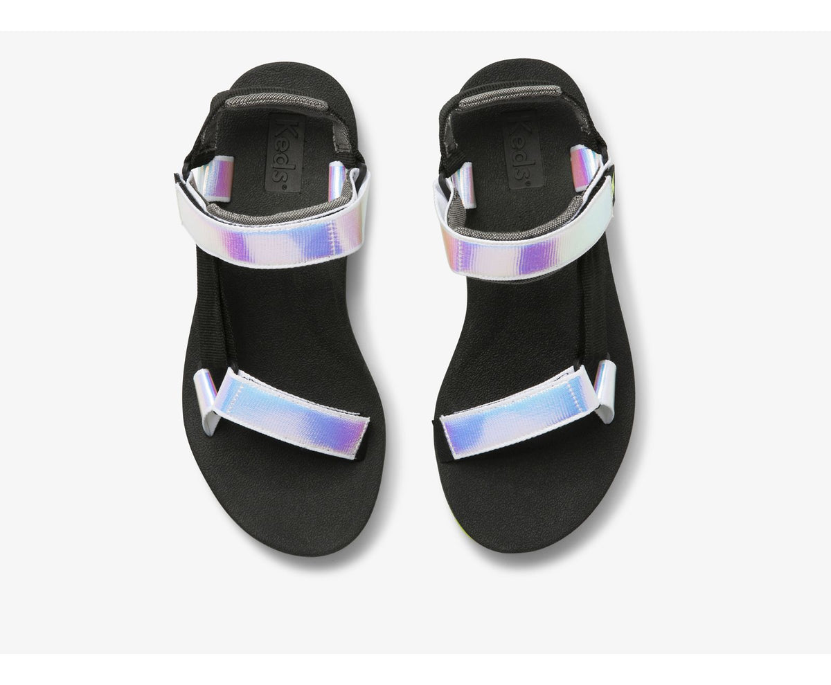 Women Trio Iridescent Black Multi - Keds