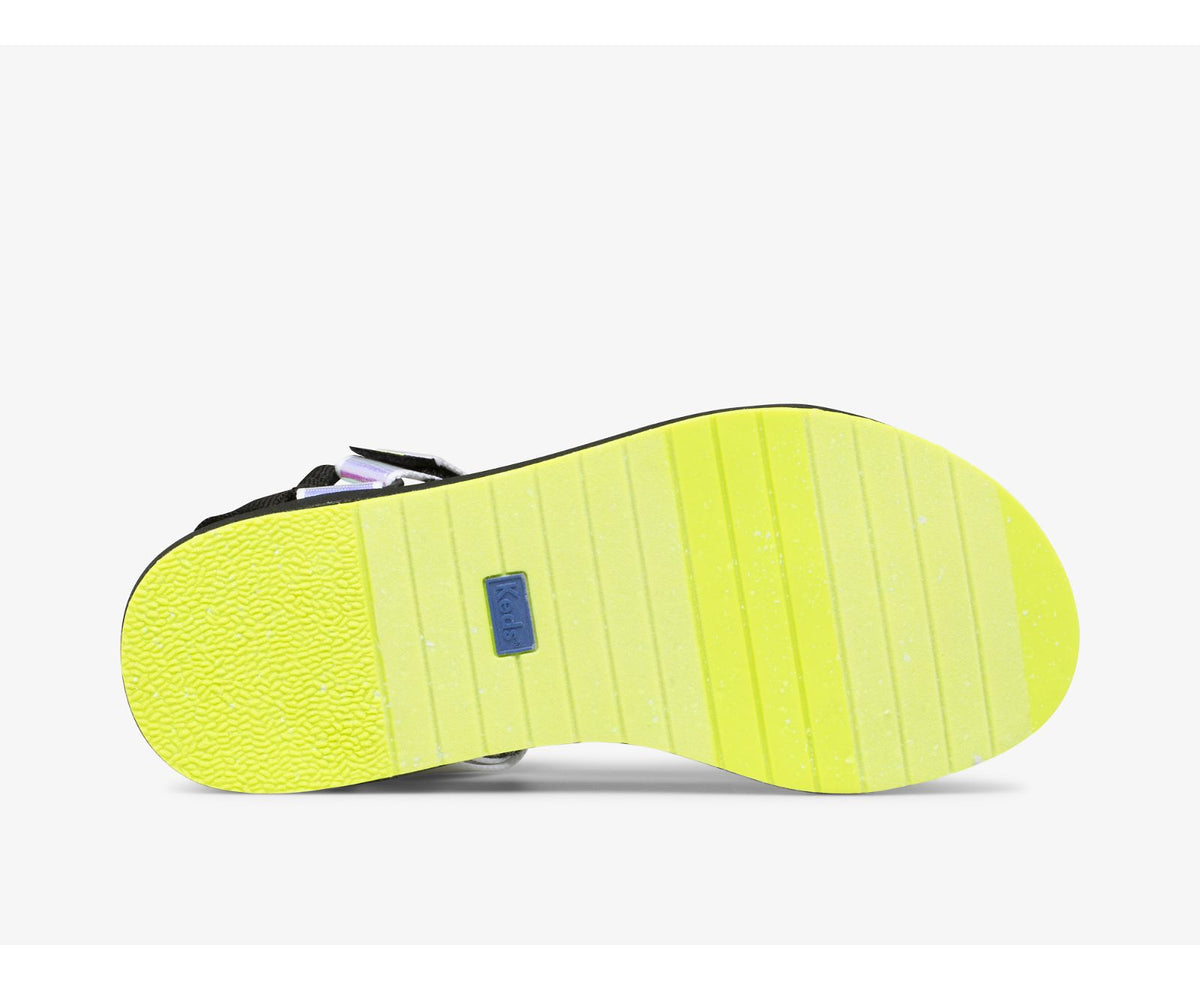 Women Trio Iridescent Black Multi - Keds