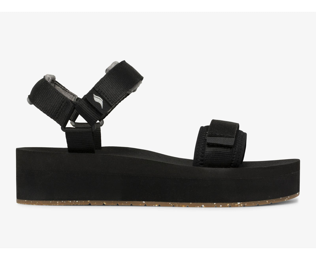 Women Trio Platform Iridescent Black Black - Keds