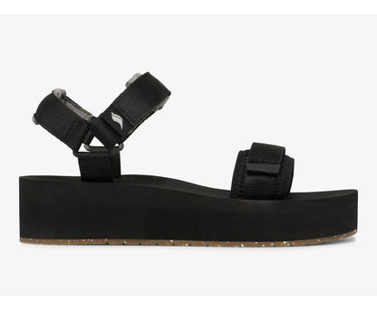 Women Trio Platform Iridescent Black Black - Keds