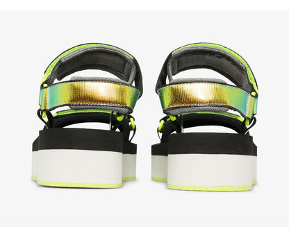 Women Trio Platform Iridescent Multi Black - Keds