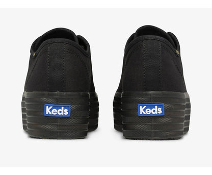 Women Triple Up Black Black - Keds