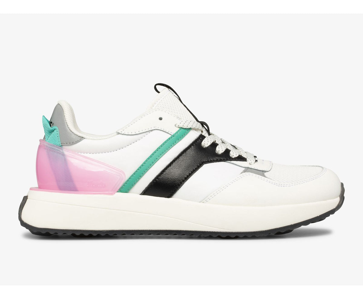 Women Tiasa White Black Pink - Keds