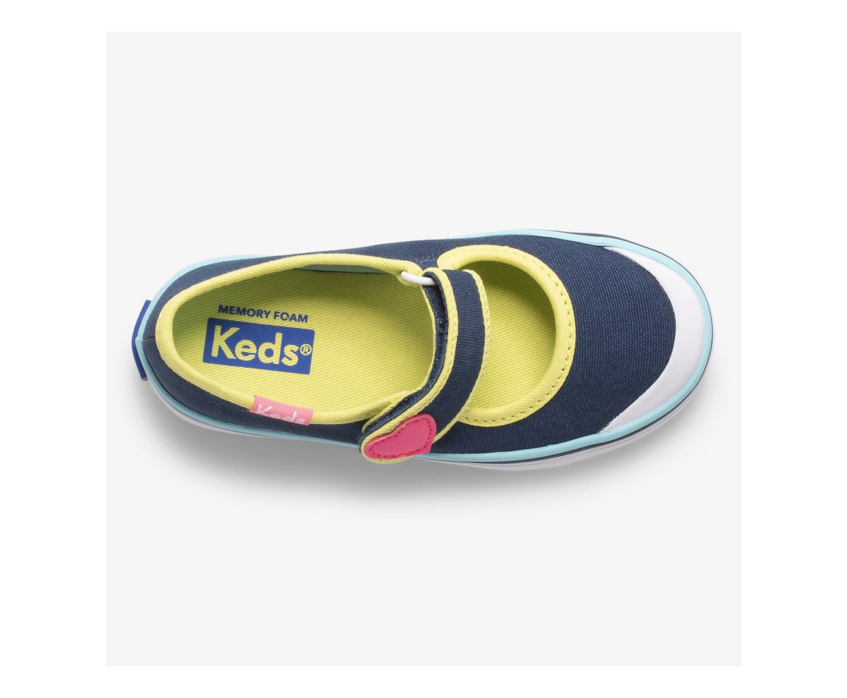 Girls Little Kid's Harper Navy/Multi - Keds