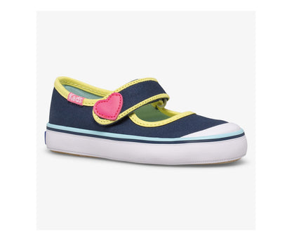 Girls Little Kid's Harper Navy/Multi - Keds