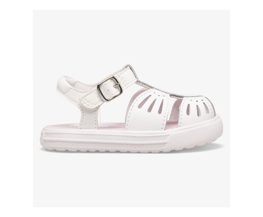 Girls Big Kid's Daphne Butterfly Leather White - Keds