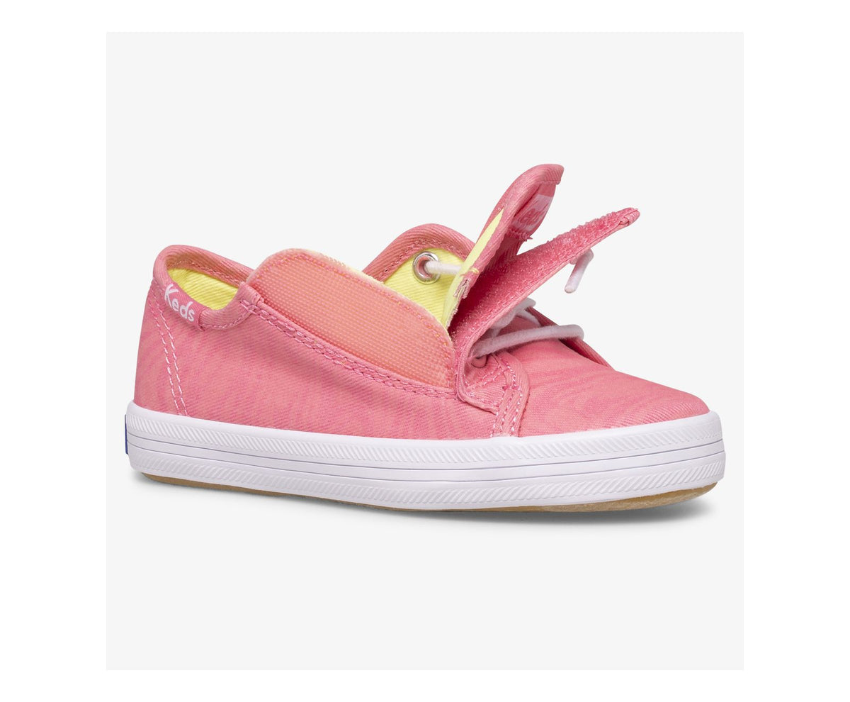 Girls|Boys Big Kid's Kickstart Glow In The Dark Jr Pink - Keds