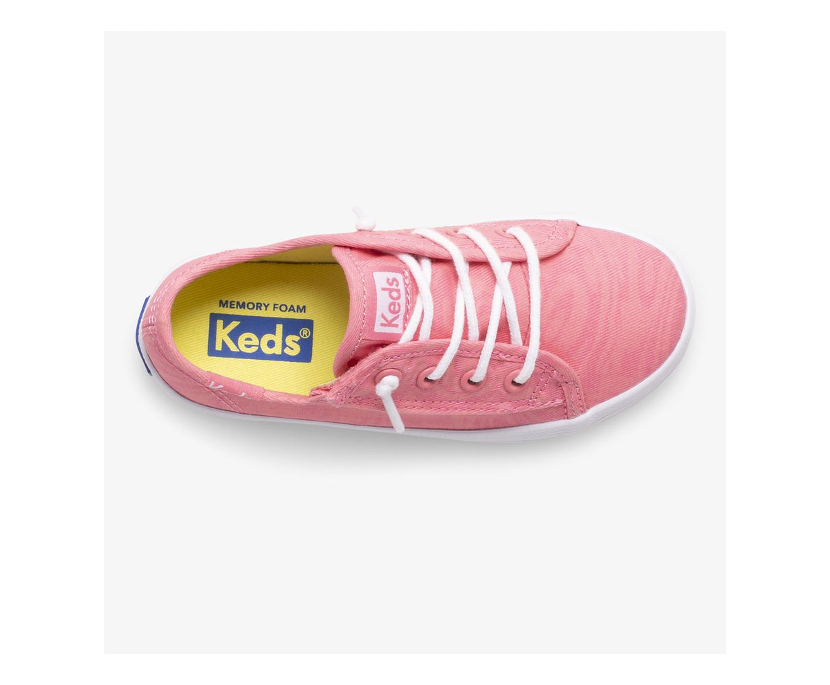 Girls|Boys Big Kid's Kickstart Glow In The Dark Jr Pink - Keds
