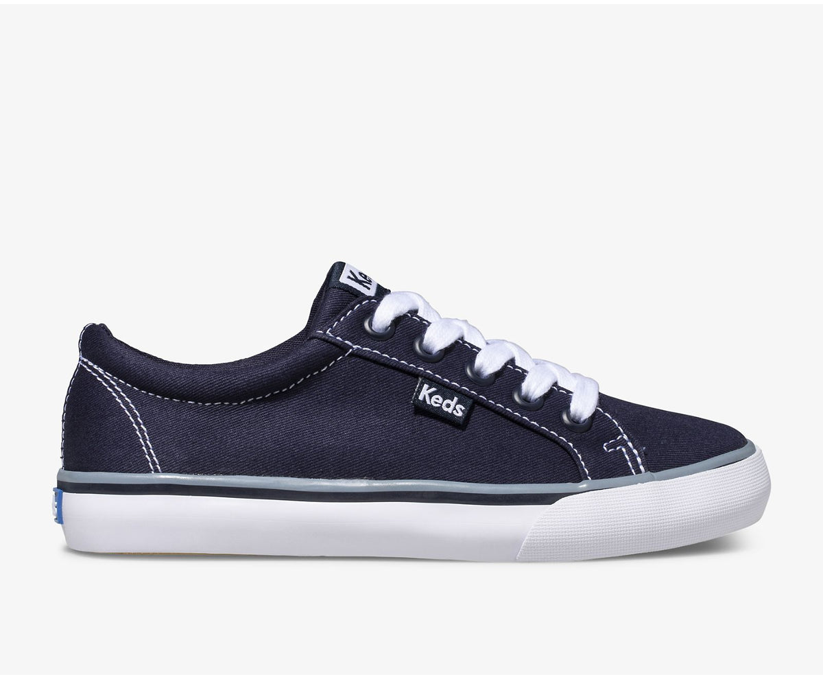Girls|Boys Big Kid's Jump Kick Canvas Navy - Keds