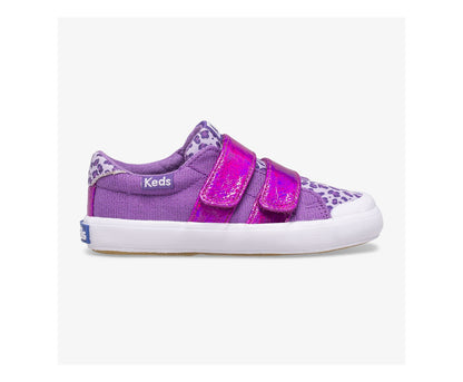 Girls|Boys Little Kid's Courtney HL Purple - Keds