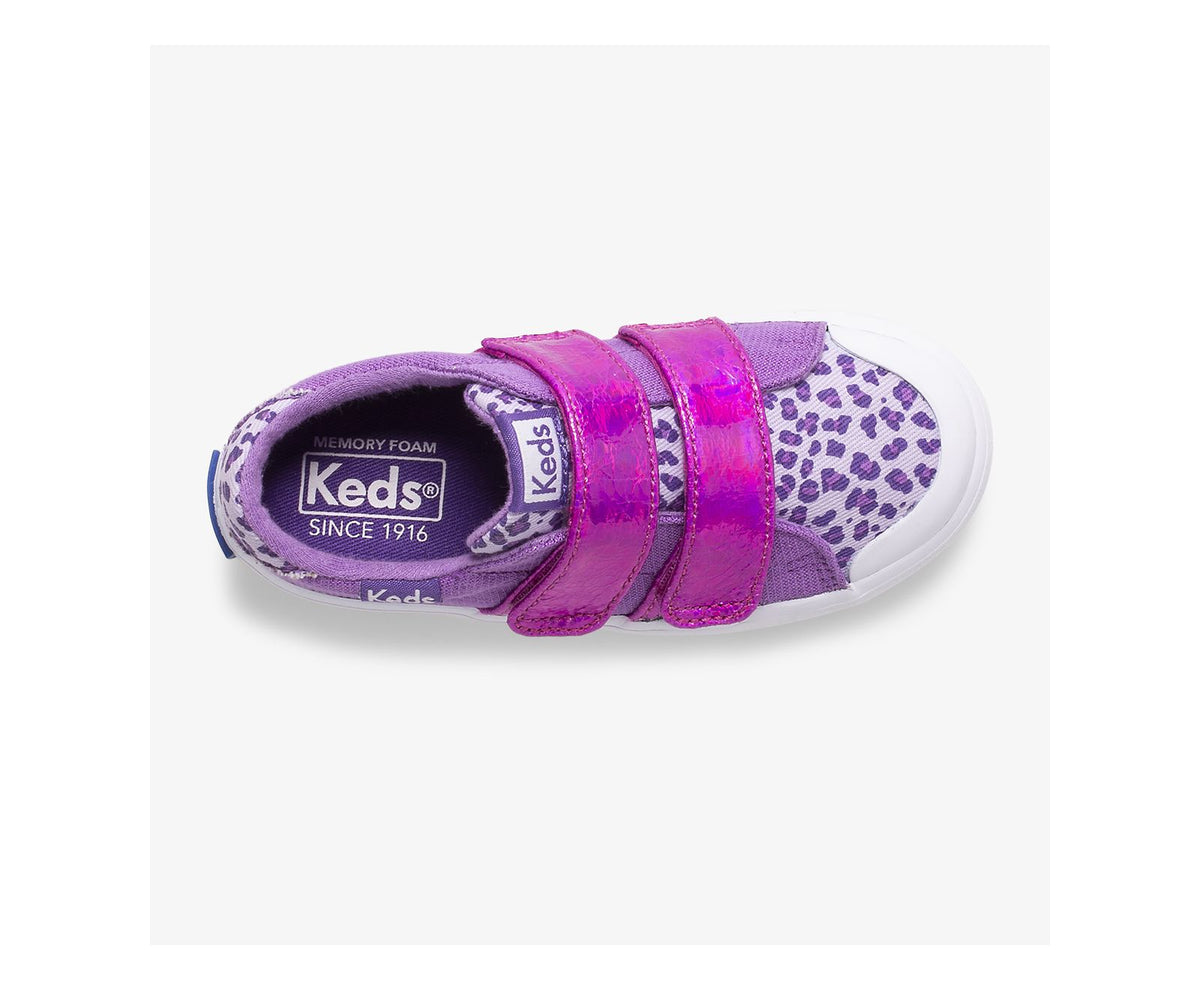 Girls|Boys Little Kid's Courtney HL Purple - Keds