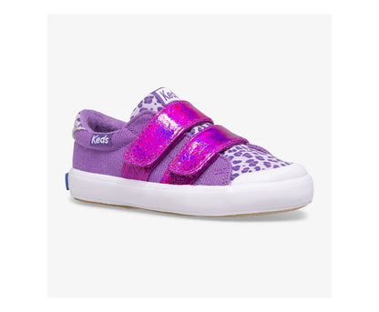 Girls|Boys Little Kid's Courtney HL Purple - Keds