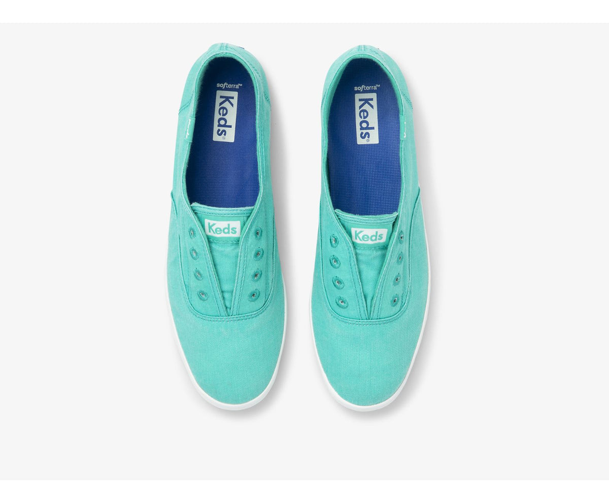 Women Chillax Neon Twill Washable Turquoise - Keds