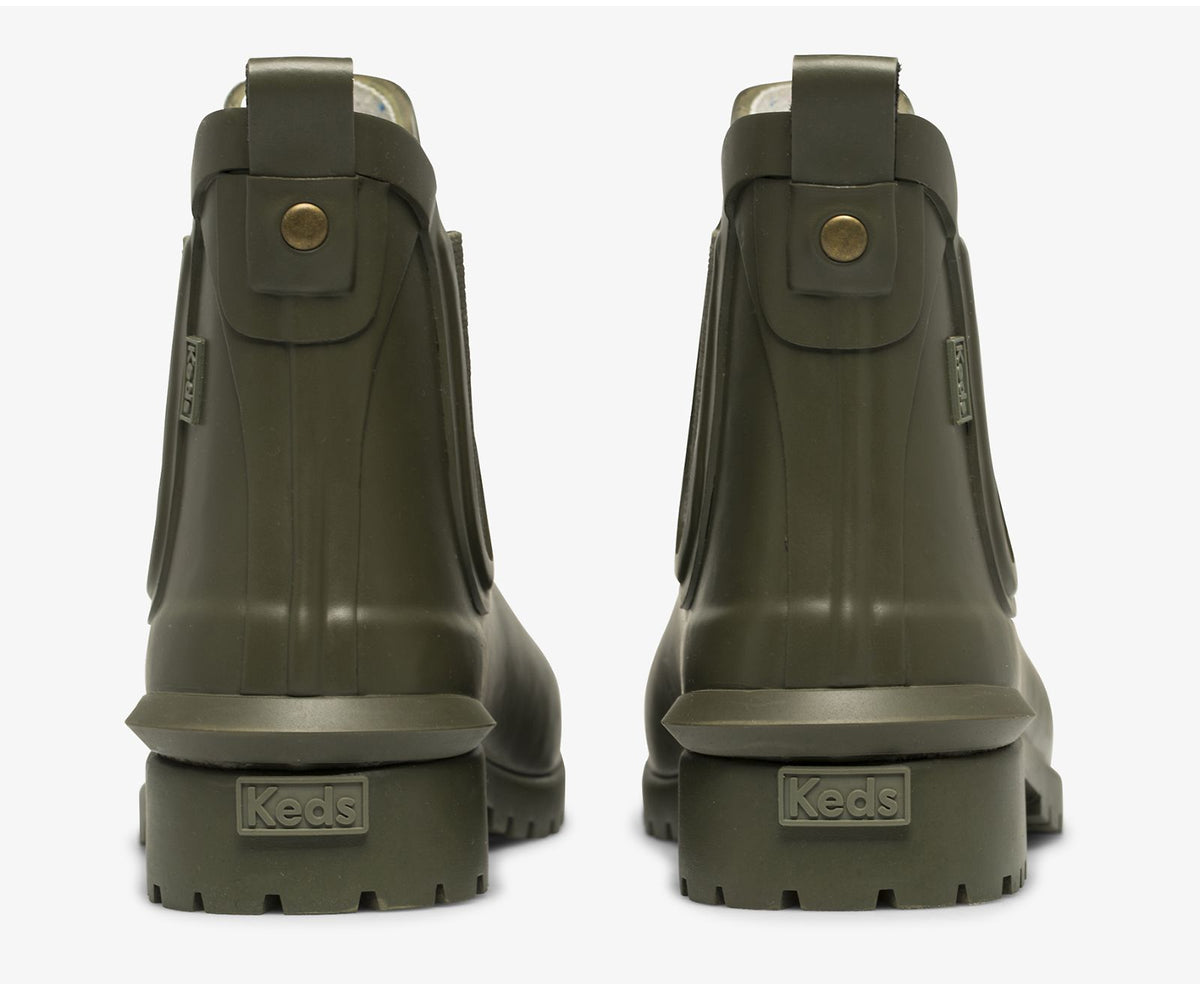Women Rowan Rain Boot Olive - Keds