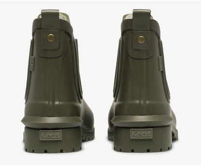 Women Rowan Rain Boot Olive - Keds
