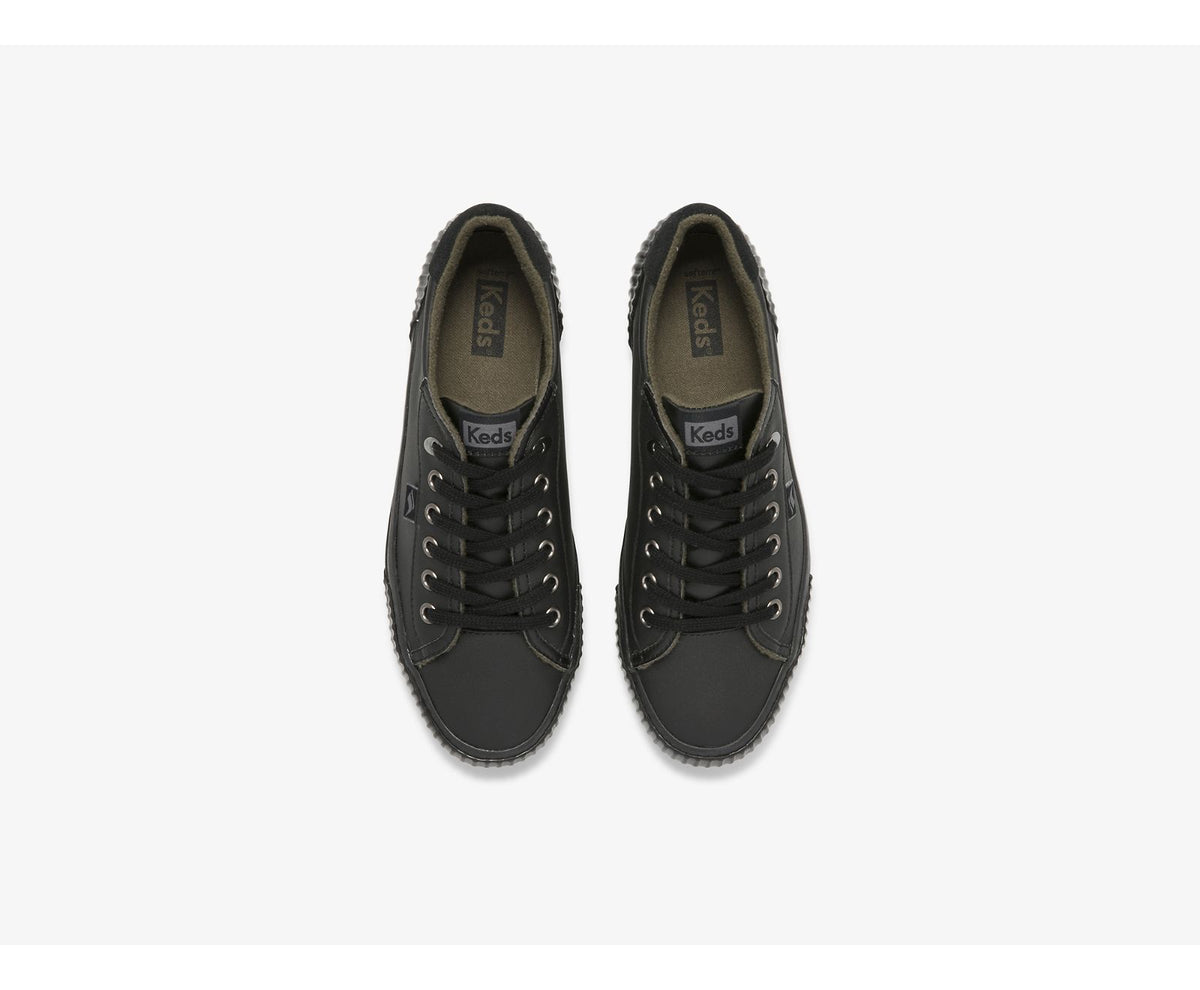 Women Demi TRX Leather Black Black - Keds