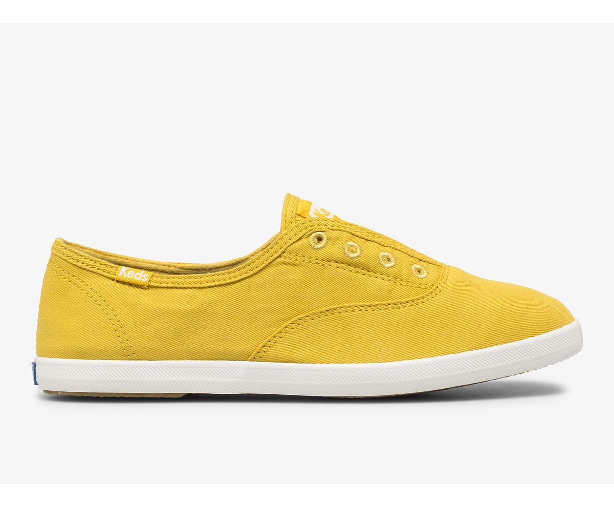 Women Chillax Washable Feat. Organic Cotton Yellow - Keds