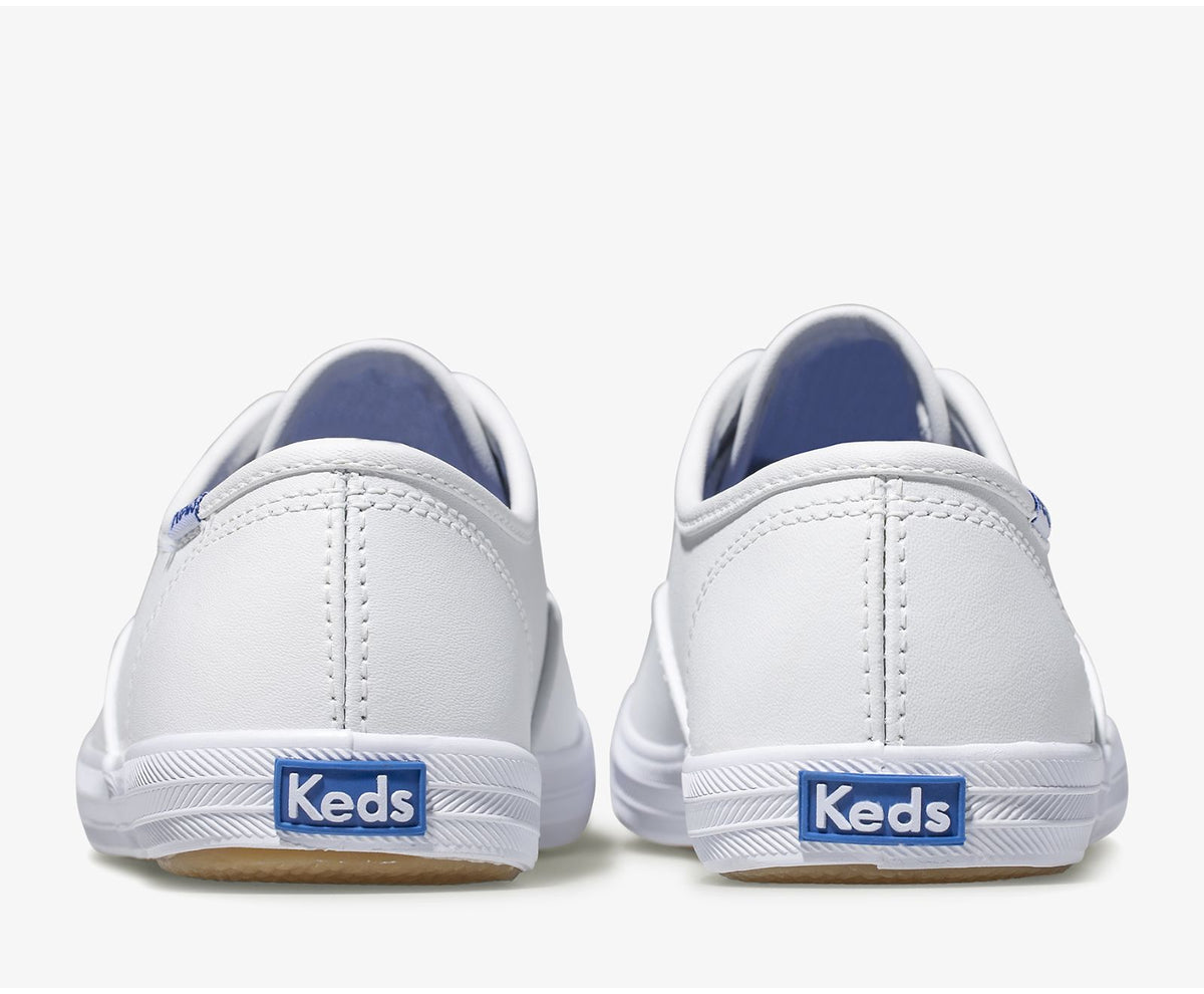 Girls Big Kid's Champion CVO Sneaker Leather White Leather - Keds