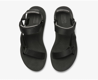 Women Trio Eco Sandal with Tencel™ Black - Keds